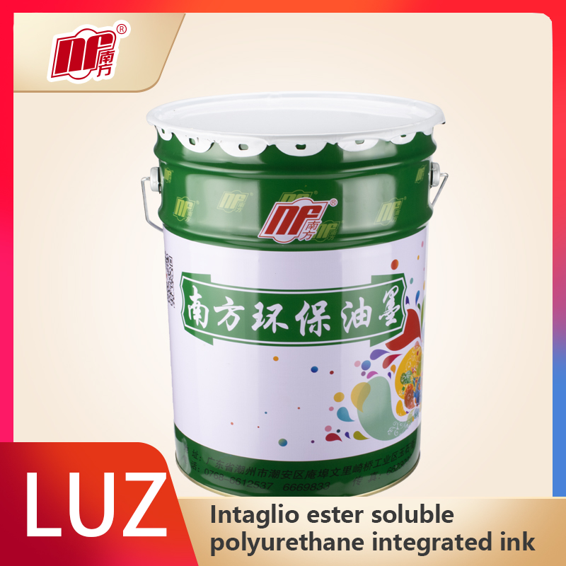 Luz series intaglio ester soluble polyurethane integrated ink